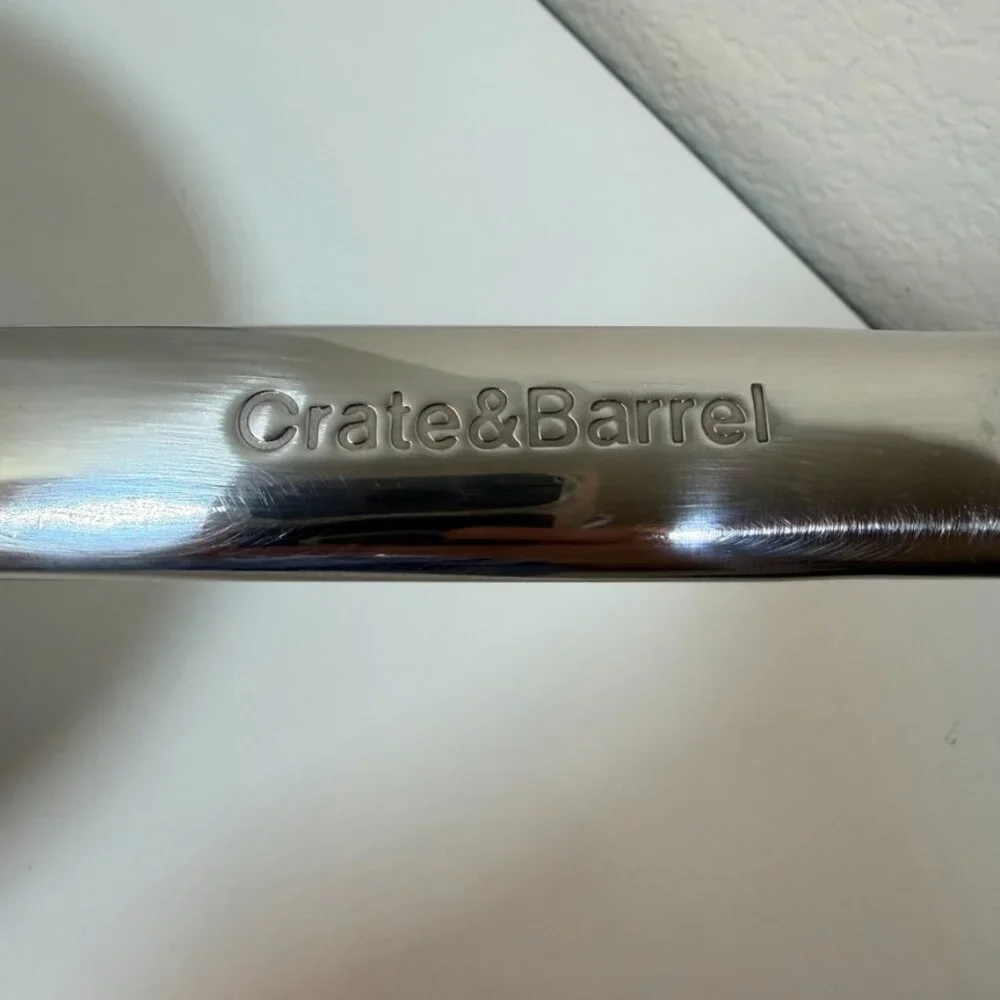 Crate & Barrel EvenCook Core 3.5 Qt. Stainless Steel Saucepan - NO Lid